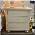 F50. Aspen Home nightstand. 29&rdquo;h x 28&rdquo;w x 18&rdquo;d 